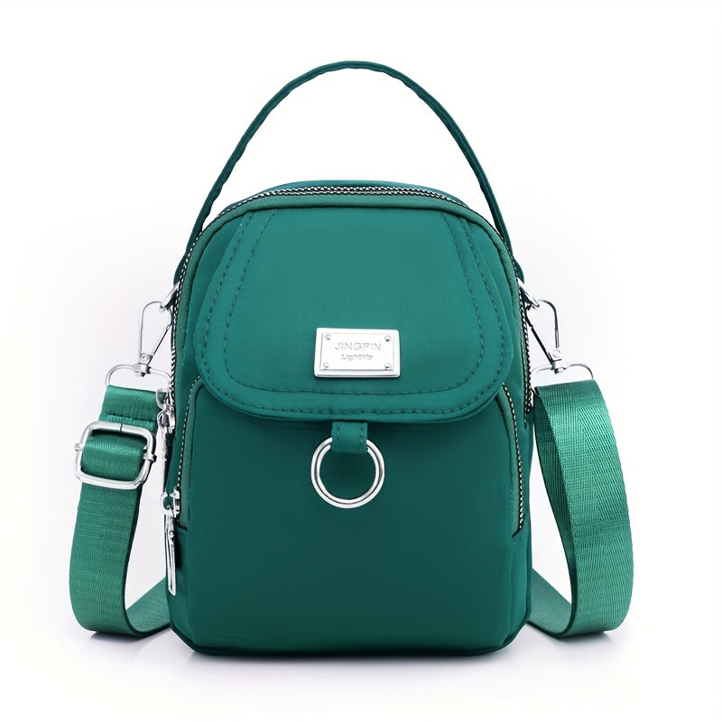 Mini Casual Design Crossbody Bag - Solid Color Satchel All-Match Shoulder Bag